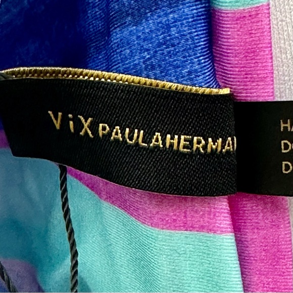 Vix PaulaHerManny NWT Mani Square Bandeau Multi - Picture 11 of 16